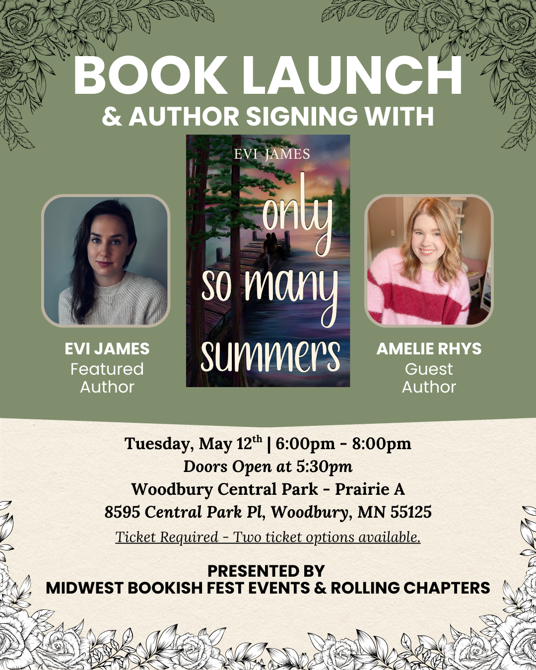 Book Launch Parties — Midwest Bookish Fest