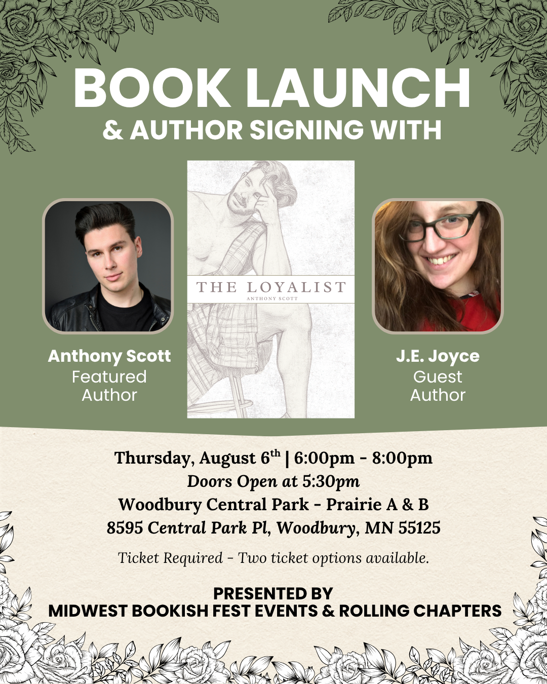 Book Release Party with Anthony Scott!