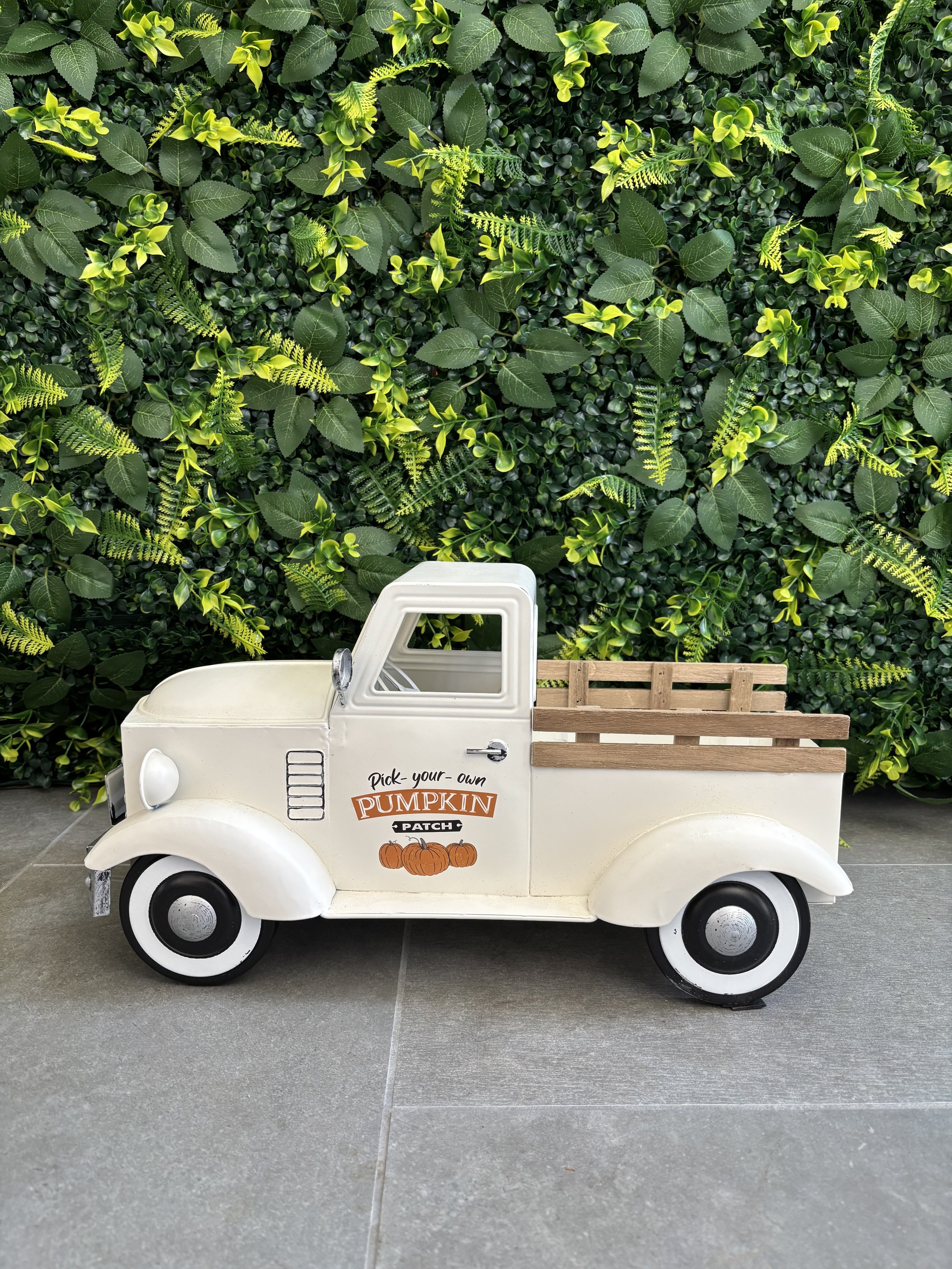 White Pumpkin Truck - $2