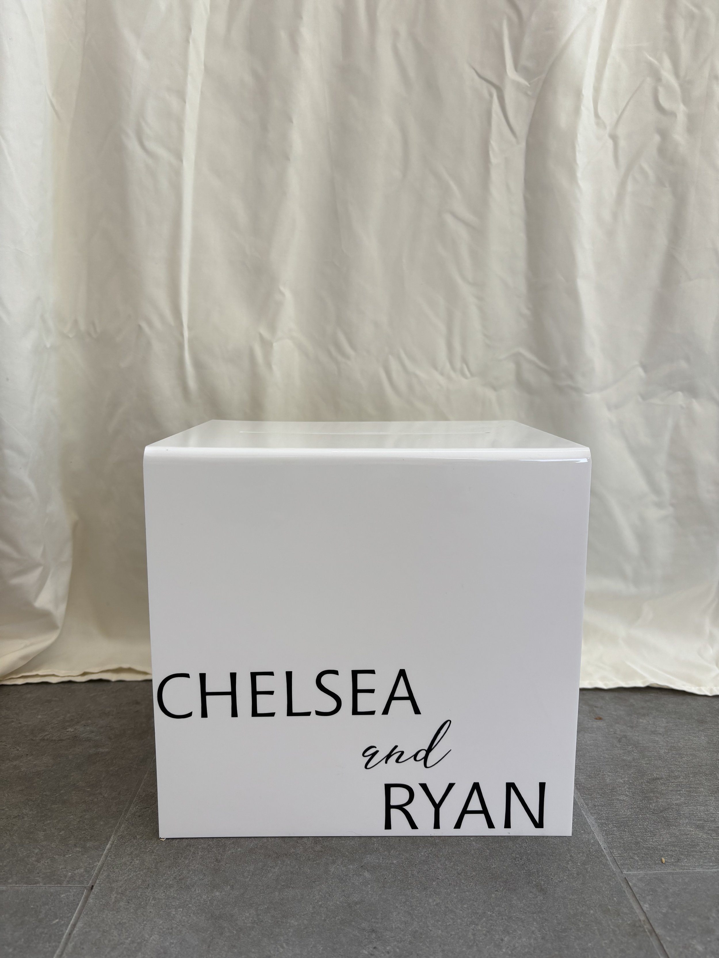 Customizable Name Card Box - $10