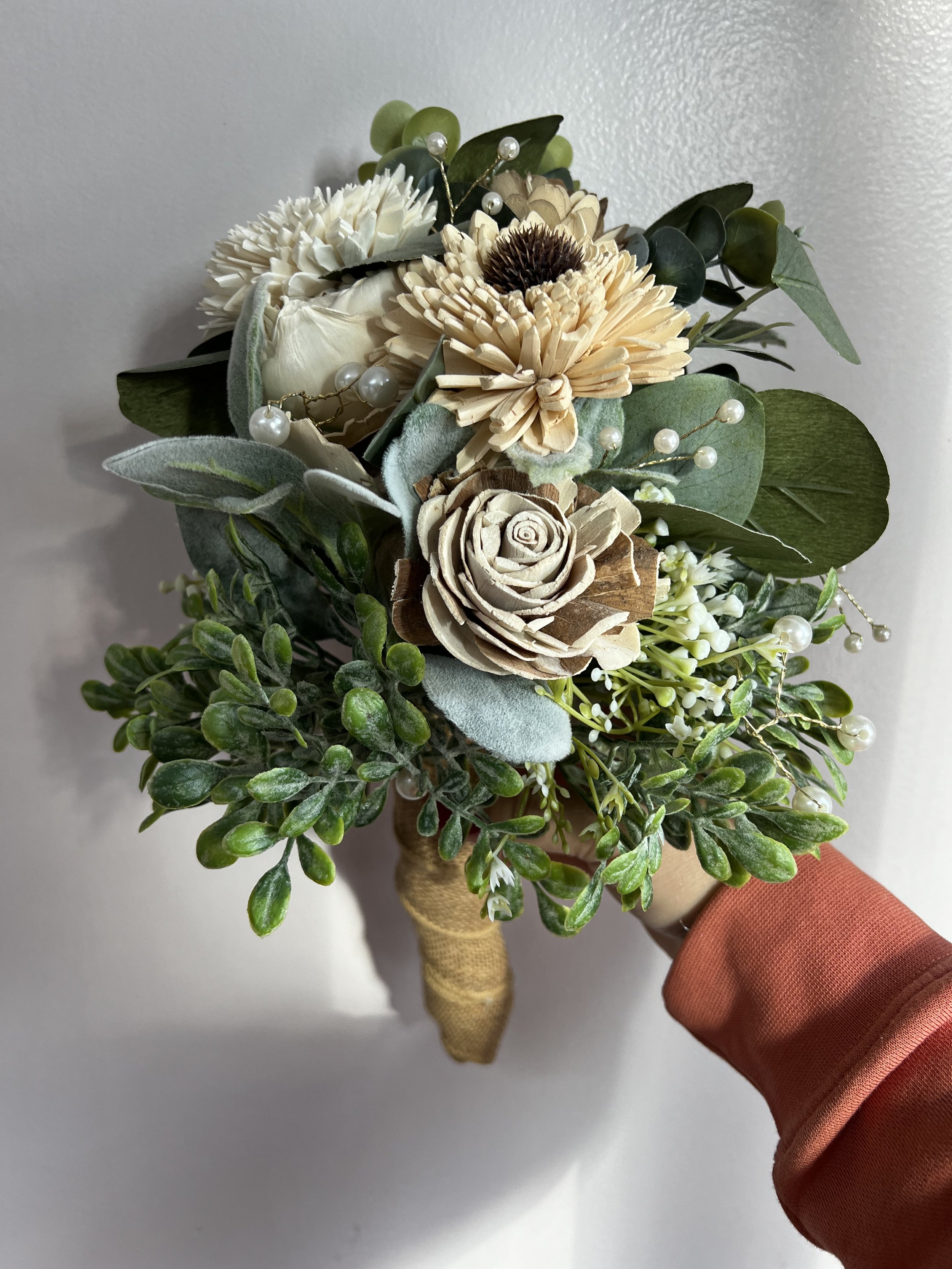 Wood Flower Bouquet