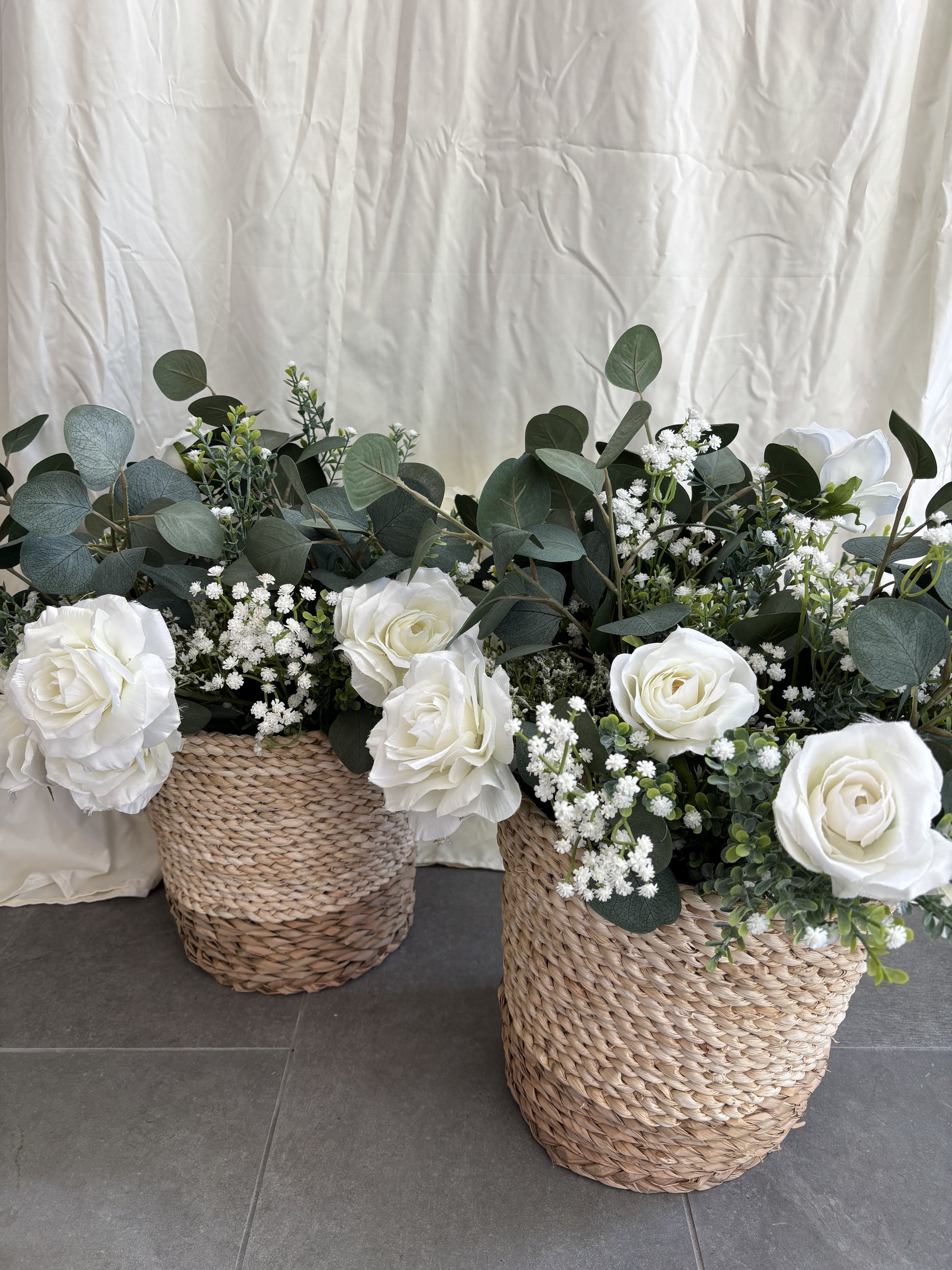 Floral Baskets - $5 each (2 available)