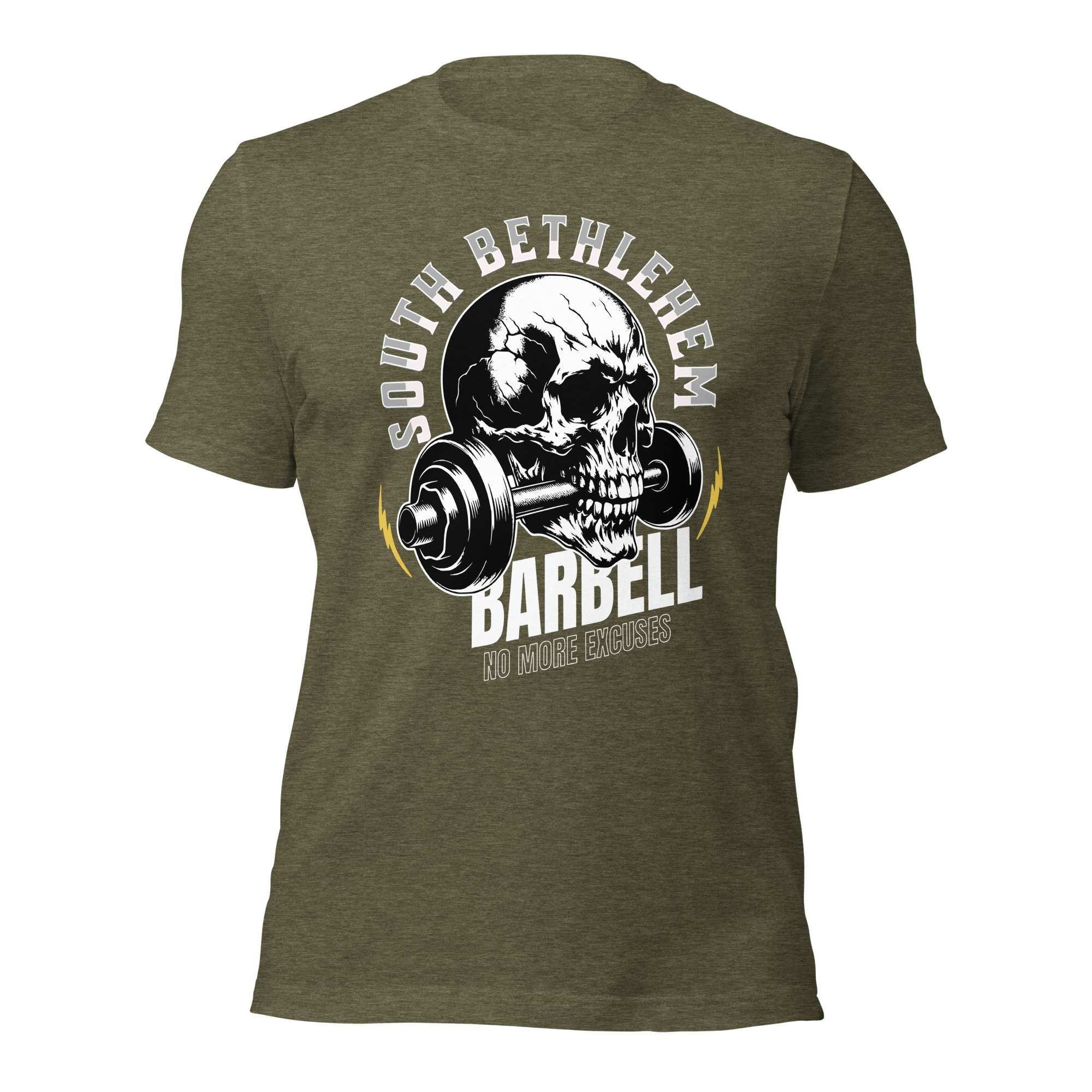 unisex-staple-t-shirt-heather-olive-front-687510a0b08f7.png