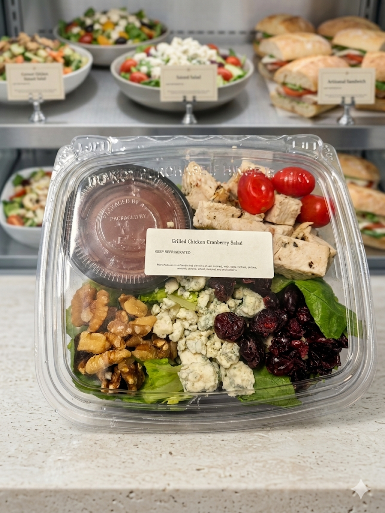 Grilled Chicken Cranberry salad