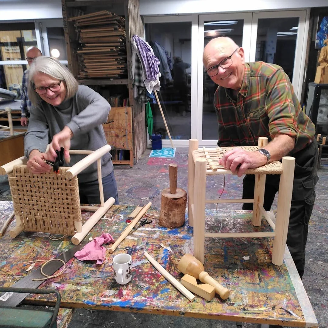 🍂 Hjertevarme kursister. 🍁
Glimt fra taburet kurset p&aring; N&oslash;rgaards H&oslash;jskole - del 2