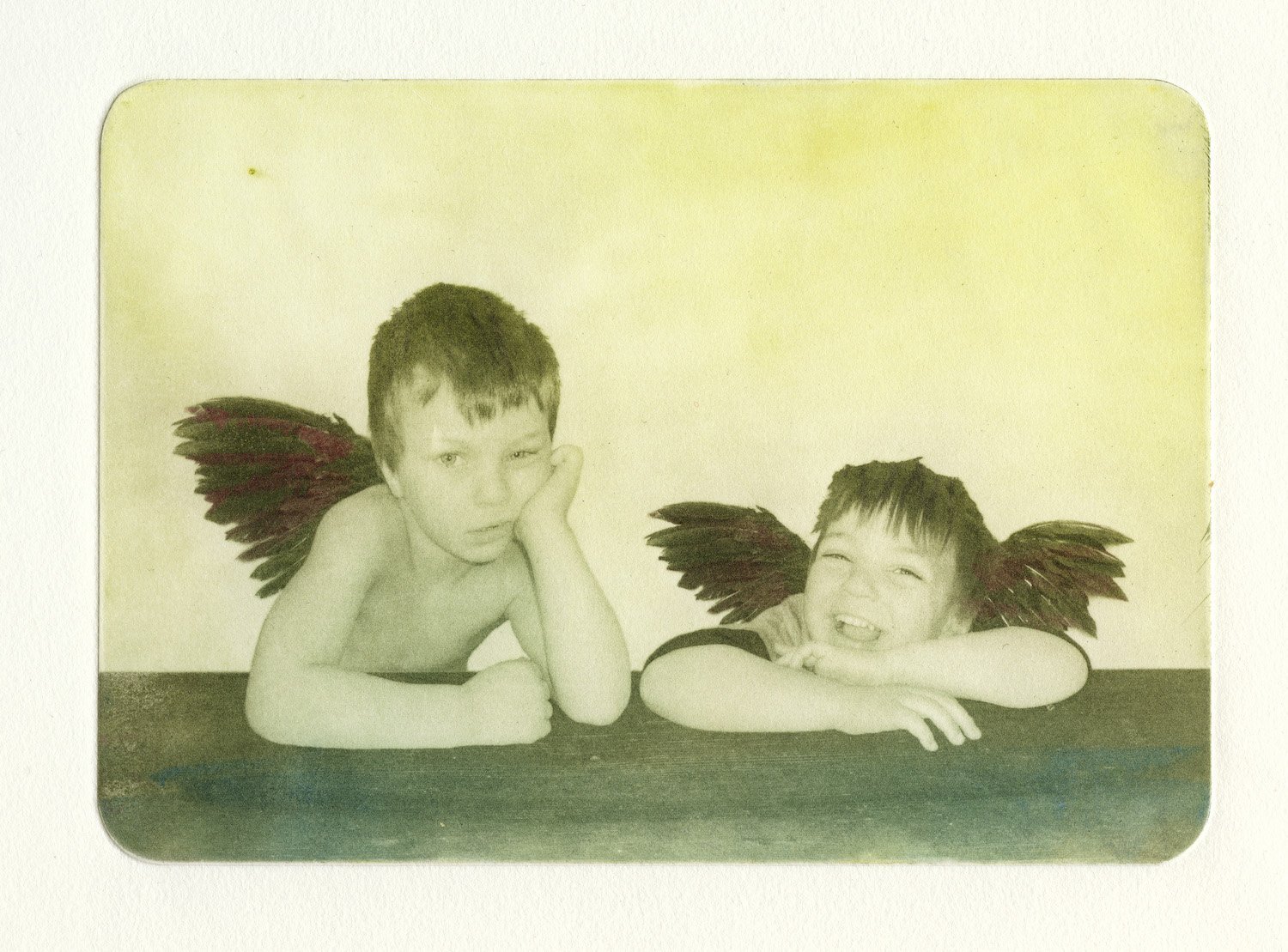 "Mama's angels" - Photopolymer gravure