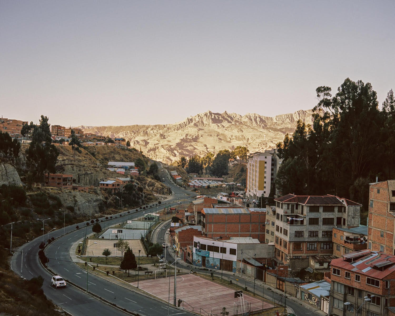 “To Zona Sur, La Paz 2015” by Saleem Ahmed | Plaubel Makina 67, Kodak Porta 160/400 Film