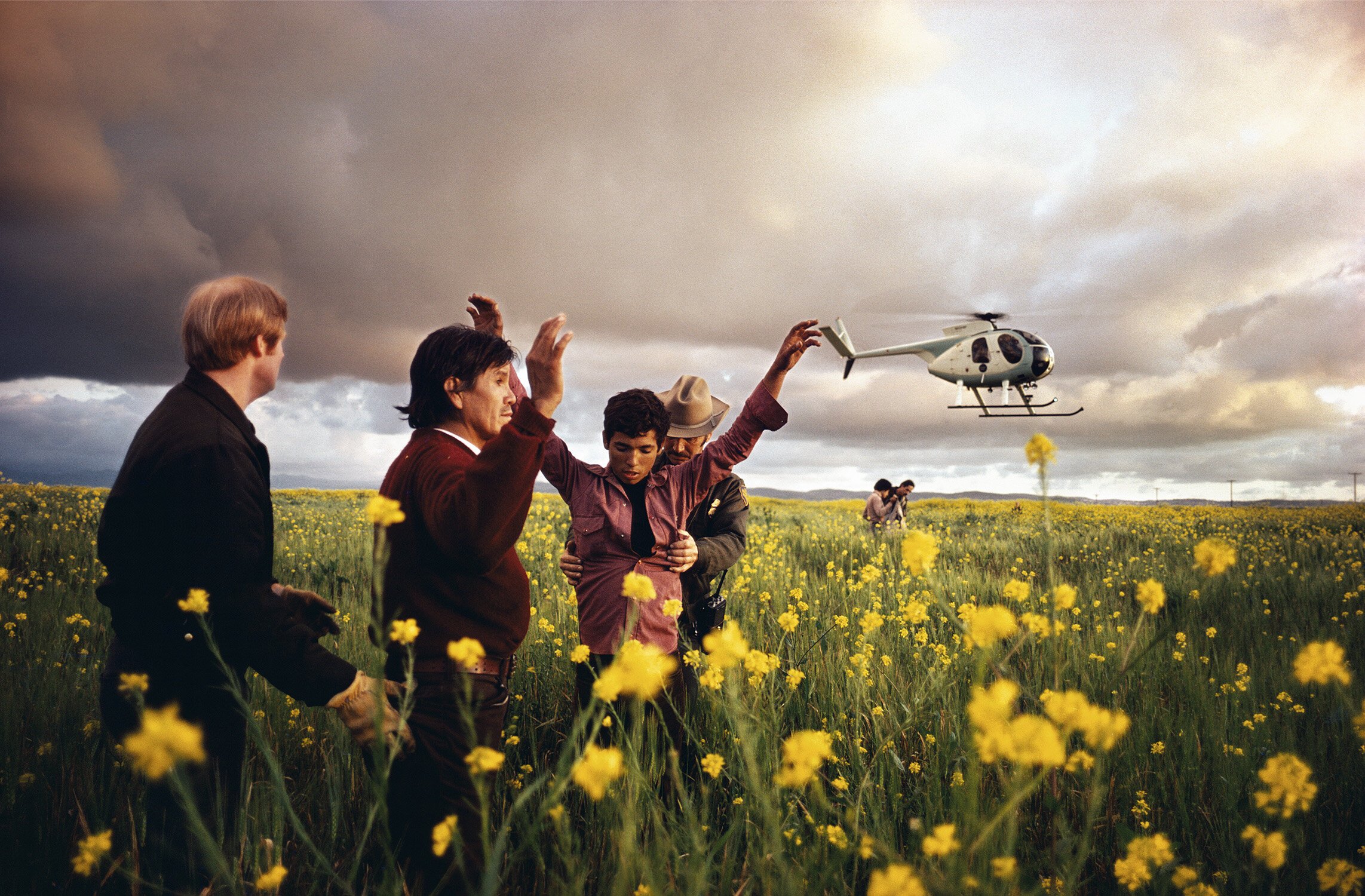 "San Ysidro, California, USA, 1979" by Alex Webb | Leica Rangefinder, Kodachrome 64 Film