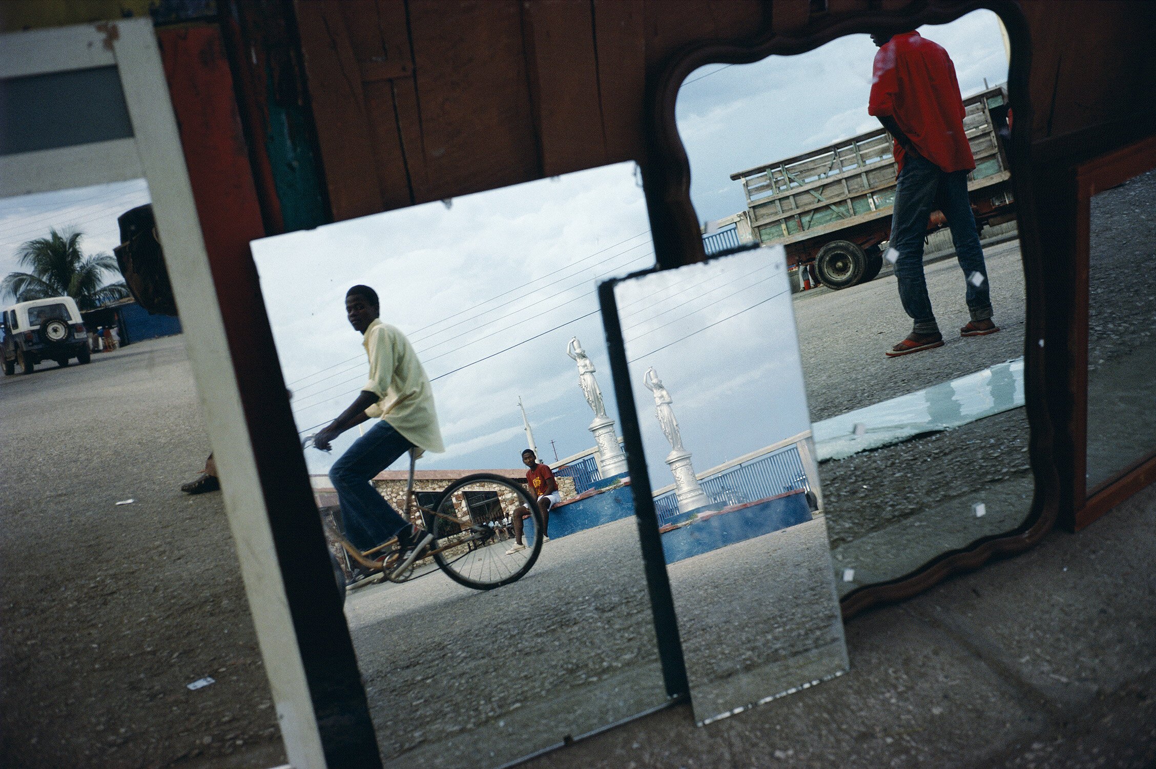 "Cap Haitien, Haiti, 1987" by Alex Webb | Leica Rangefinder, Kodachrome 64 Film