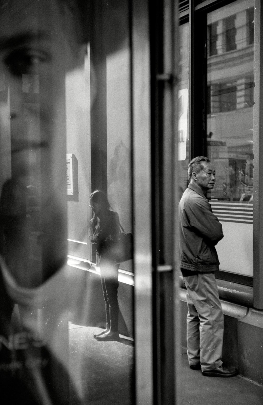 “Bus Stop, Kearny and Geary 2016” by Ernie Luppi