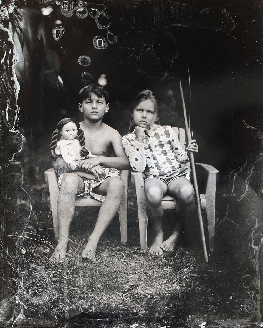 “Bad Medicine Lake Family Portrait, 2022” by R.J. Kern