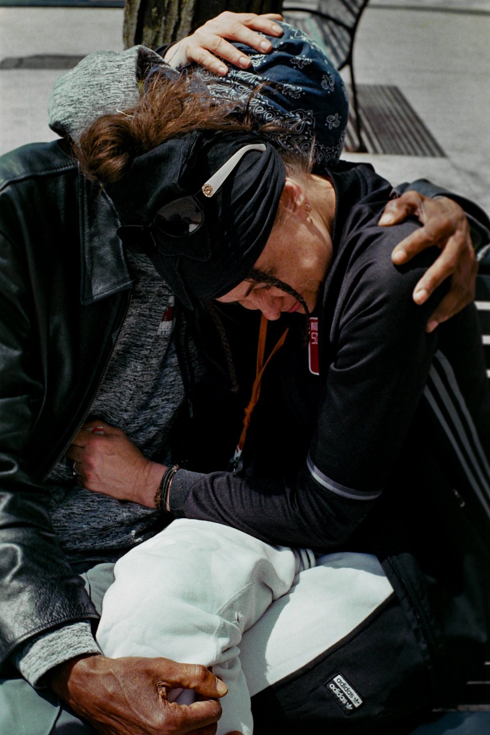 “We're homeless but love keeps us alive” by Flavia Fontana Giusti