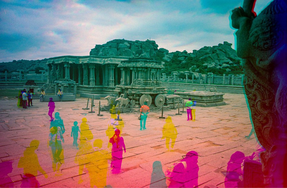 "The stone chariot at the Vittala Temple, Hampi, India 2023" by Chad Hill