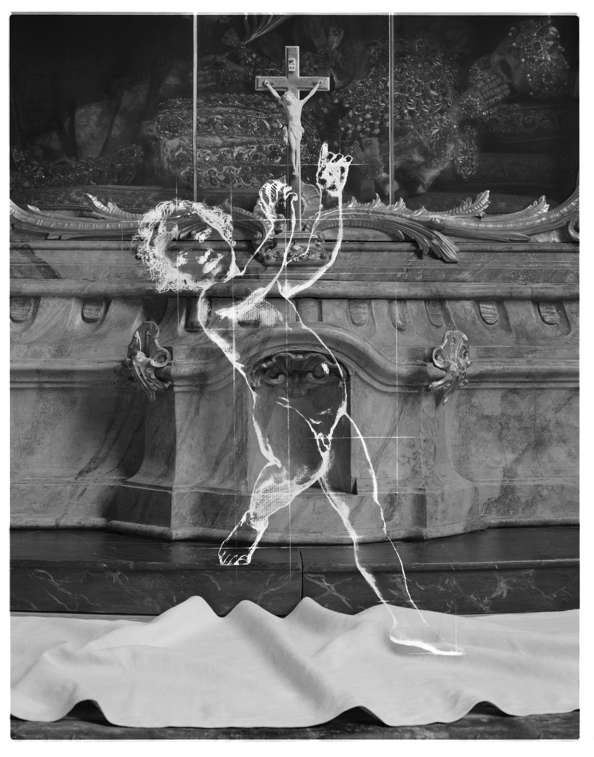 "Altar Putto" by Ben McNutt