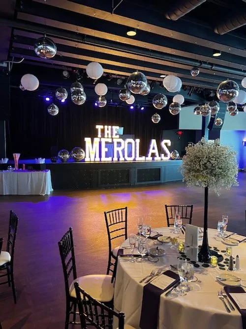 Disco Ball Dance Party Wedding Reception Salisbury Beach