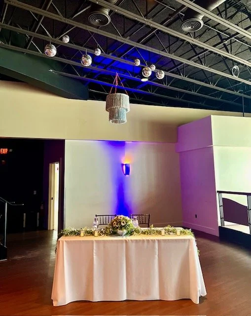 Disco Ball- Themed Sweetheart Table