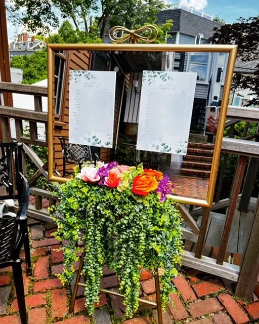 Gold Mirror Seating Chart 