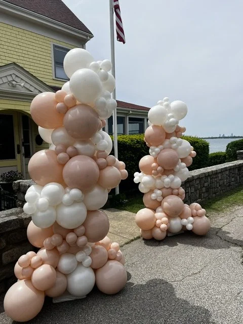 Luxe Balloons Hull MA Bachelorette Party Grand Entrance