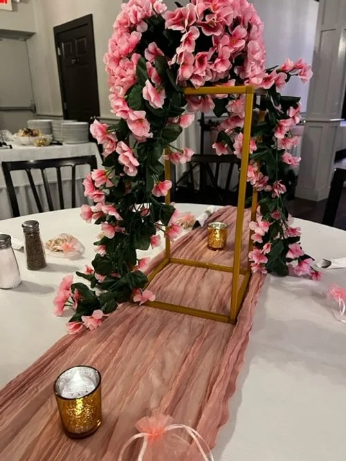 Surprise 50th Birthday Party Centerpiece