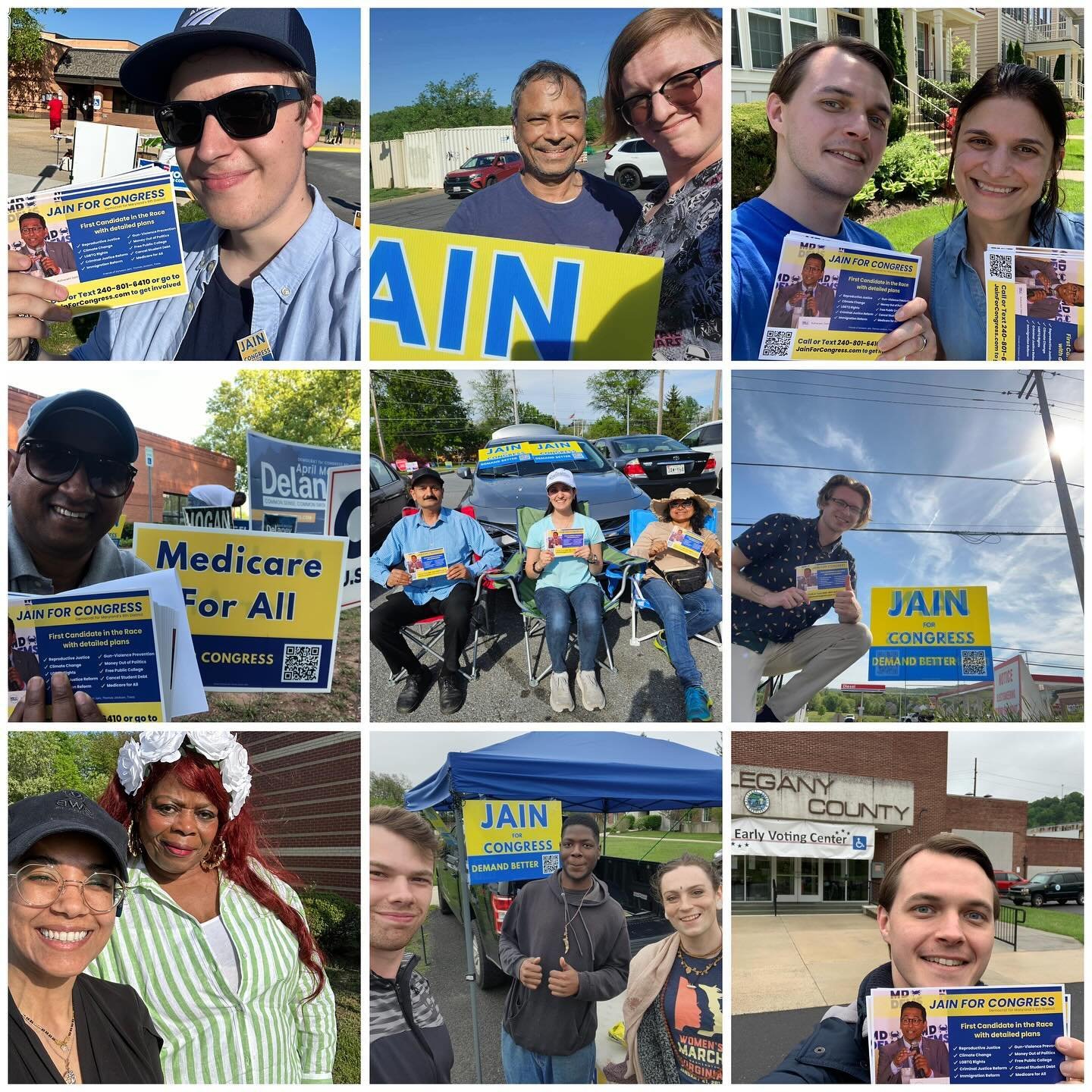 ➡️ From Oakland to Gaithersburg, our volunteers have staffed every Early Voting location daily &amp; knocked on thousands of doors - all while focusing on issues &amp; without attacking other candidates. That&rsquo;s how we win! #DemandBetter