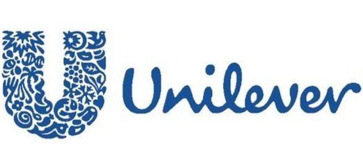 Unilever logo with a stylized 'U' decorated with various icons and the word 'Unilever' next to it.