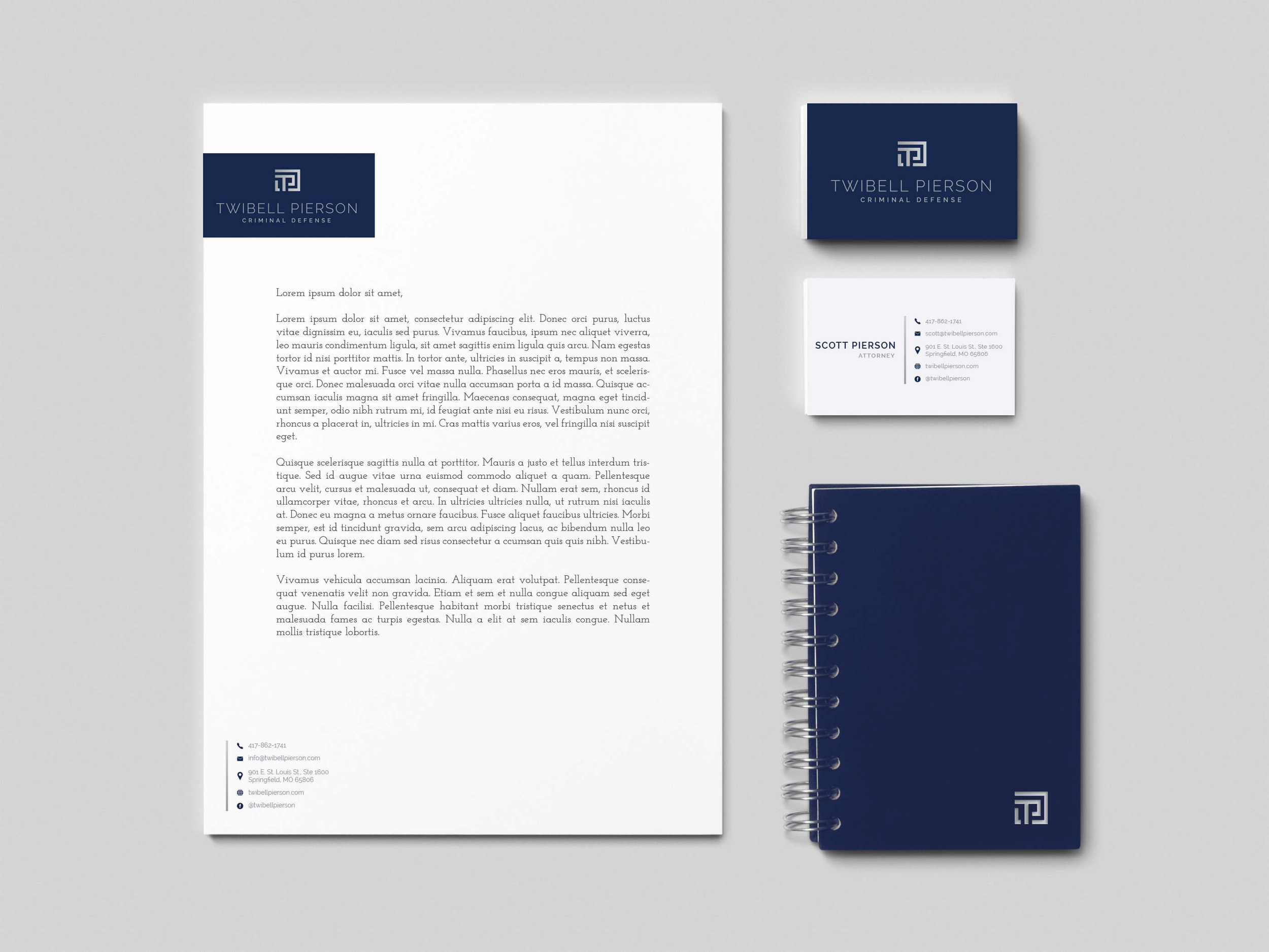 Twibell Pierson Branding