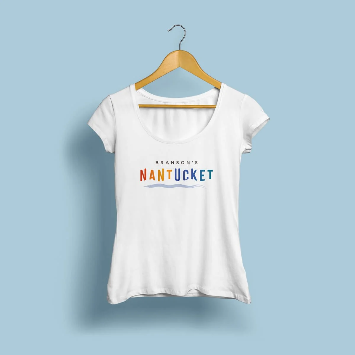 Branson Nantuckets Logo Tshirt Design