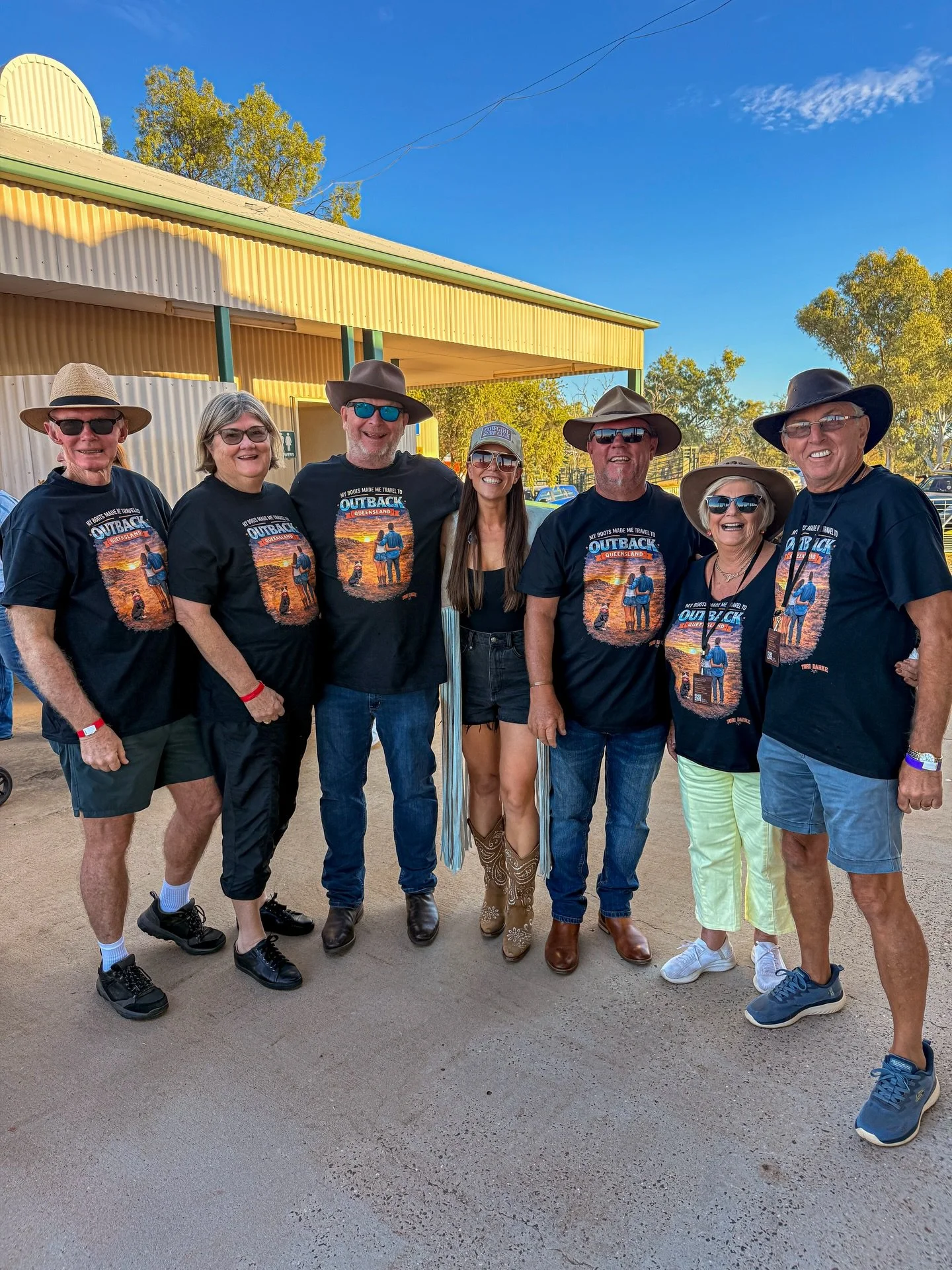 Love these amazing trail travellers repping the limited edition Tori Darke Merch on the @qldmusictrails &hearts;️🤩 

Limited stock available on the trail but also available at www.toridarke.com xx