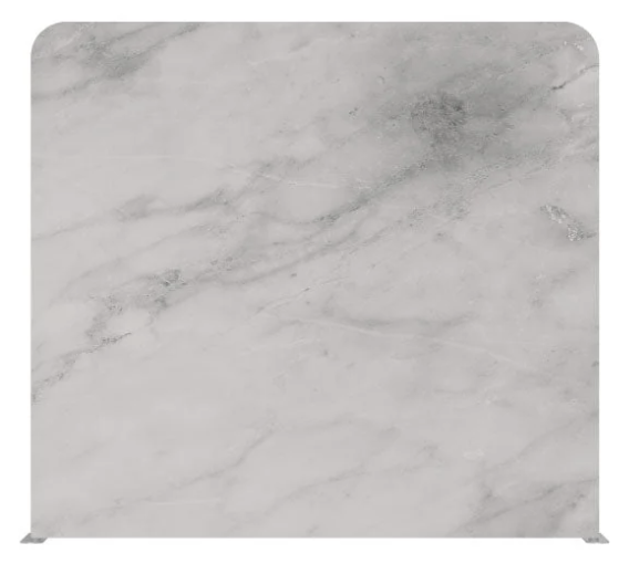 White marble backdrop for rent