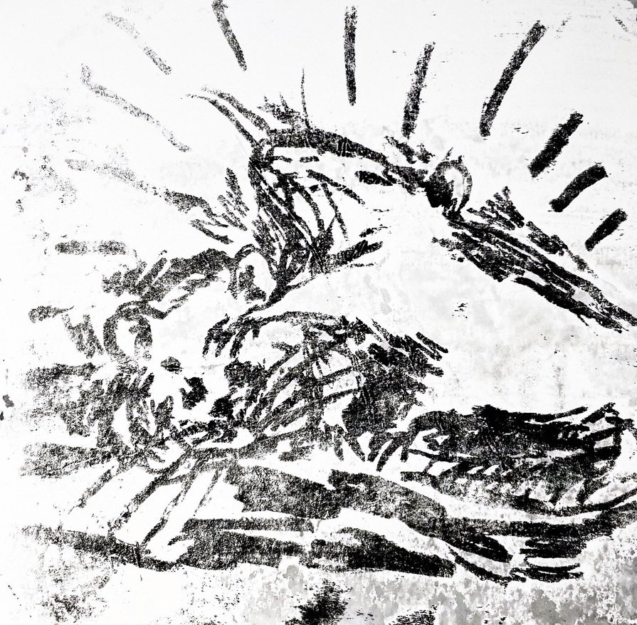 Kitchen Litho - 3 (Rats)