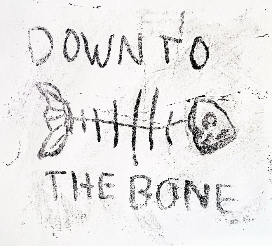 Kitchen Litho - 1 (Down to the Bone)