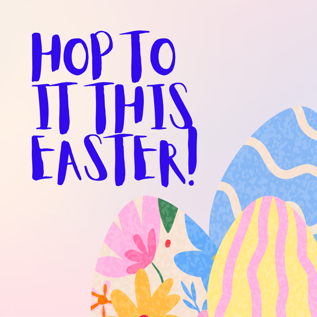 The Easter Bunny is visiting!