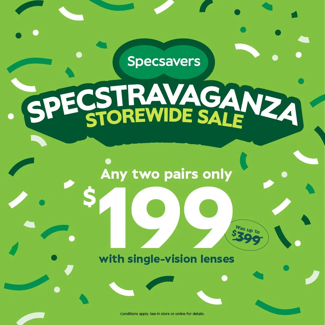 Get ANY two pairs storewide for only $199