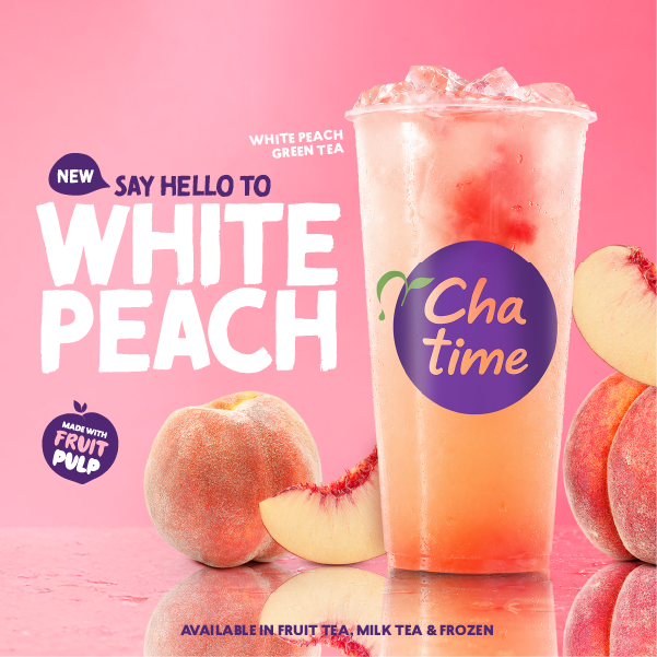 There’s a new peach at Chatime!