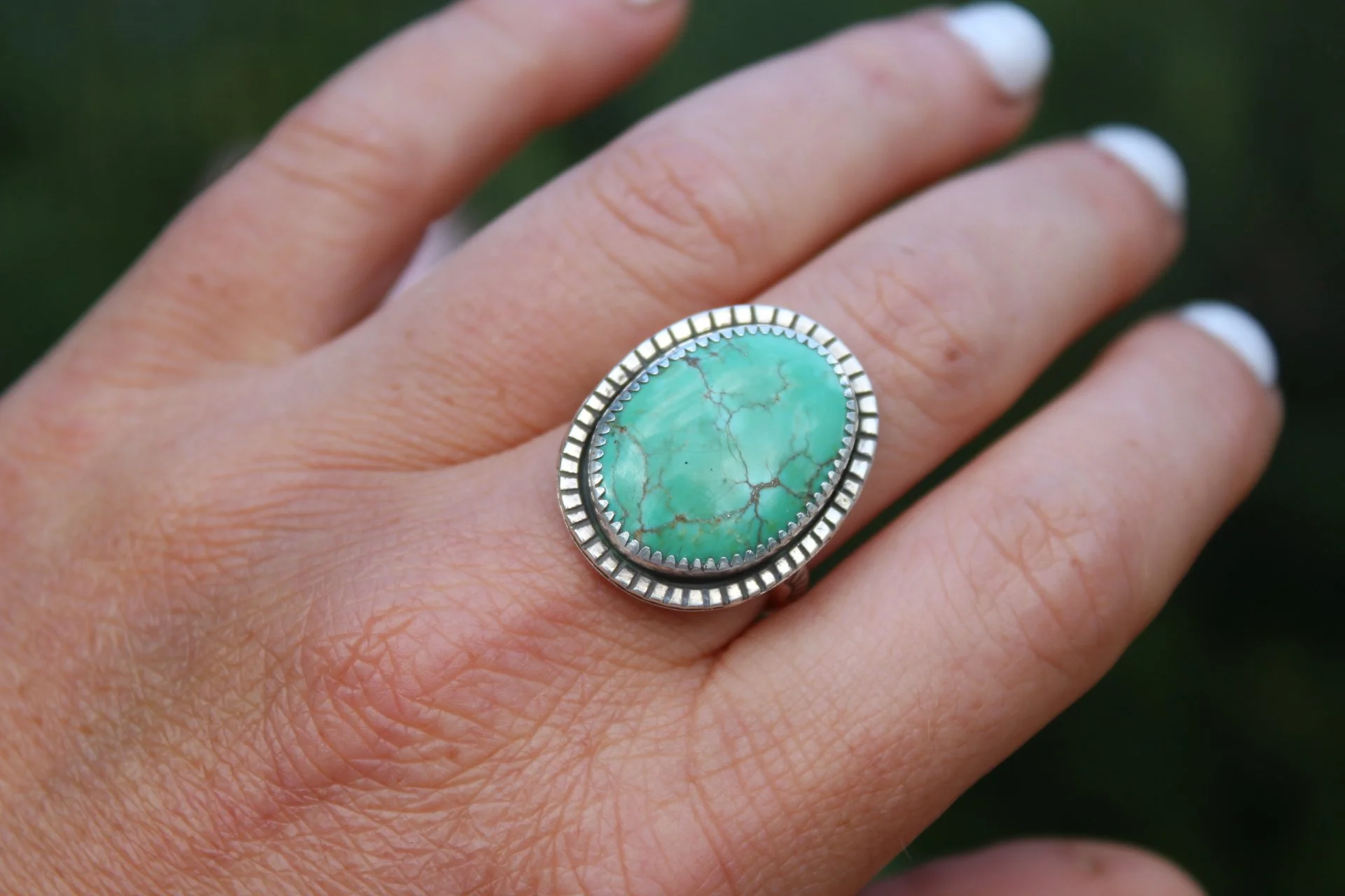 Kingman Turquoise Ring