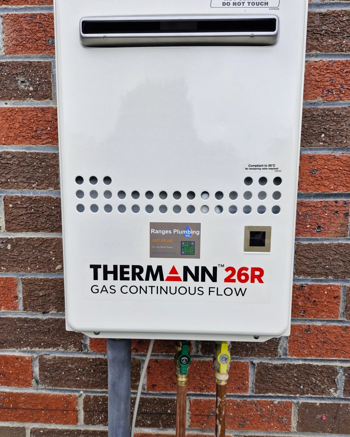 Fresh Thermann 26R we installed this morning in Monbulk! 

Replacing a twin heat pump setup, with a hot water unit that will actually provide consistent and reliable hot water, on demand.

These ' R 'Model Thermann units are fantastic for upgrading e