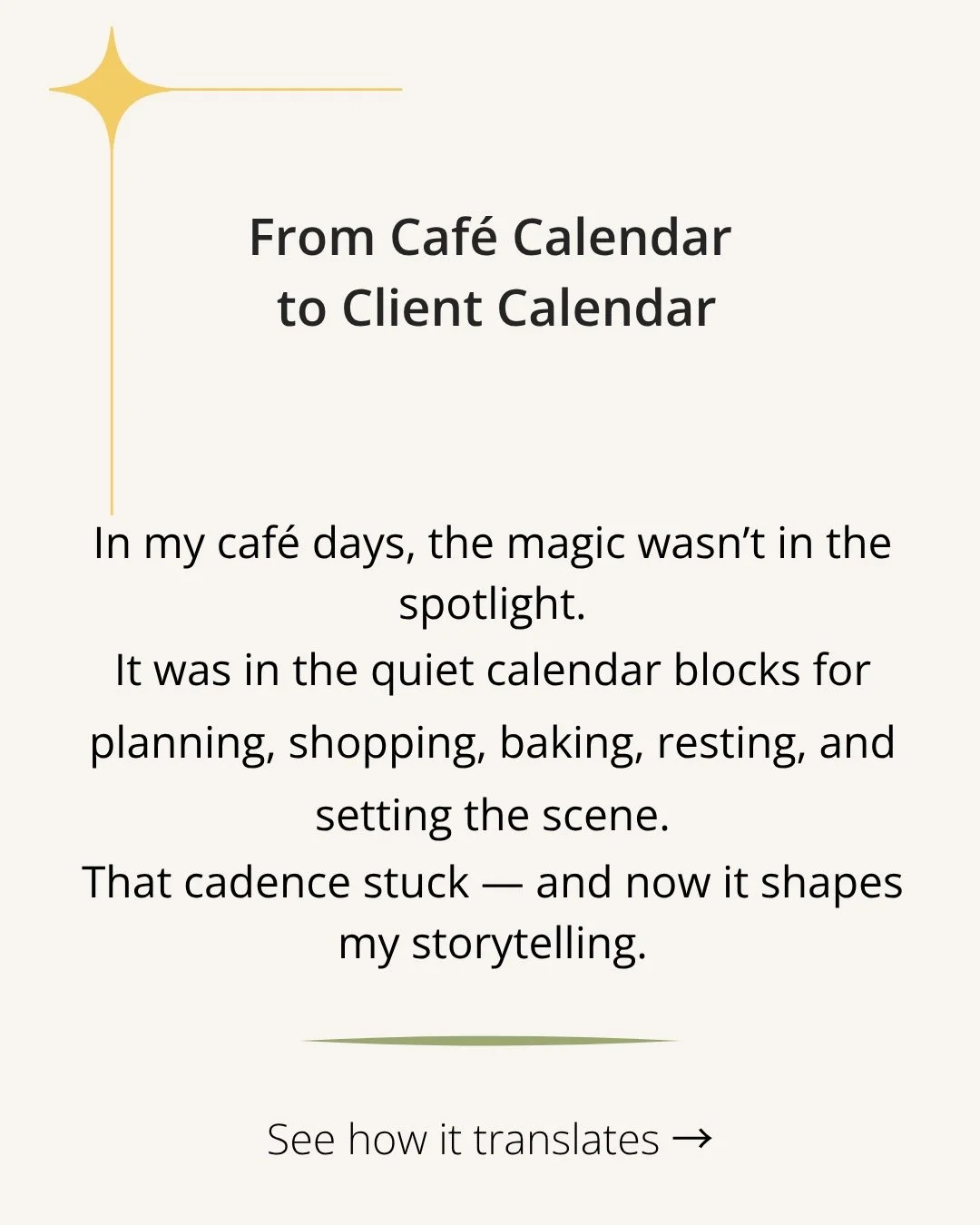 ✨ Big moments don&rsquo;t happen by accident &mdash; they&rsquo;re built one small detail at a time.
Funny how an email from another copywriter took me straight back to my caf&eacute; days.

When my folks&rsquo; anniversary rolls around this year, I&