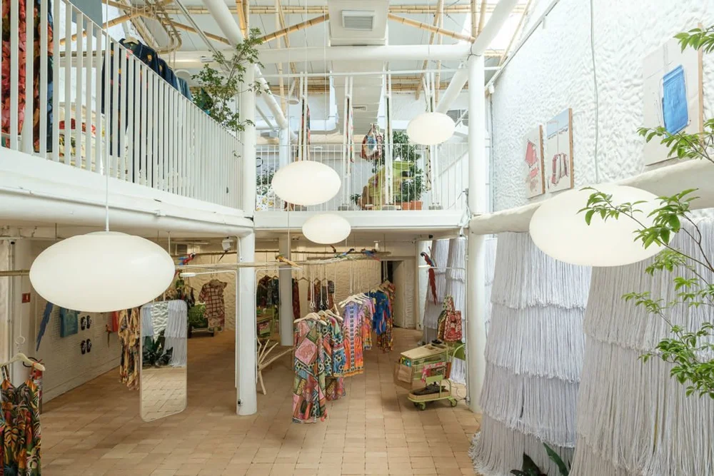 Inside FARM Store in São Paulo