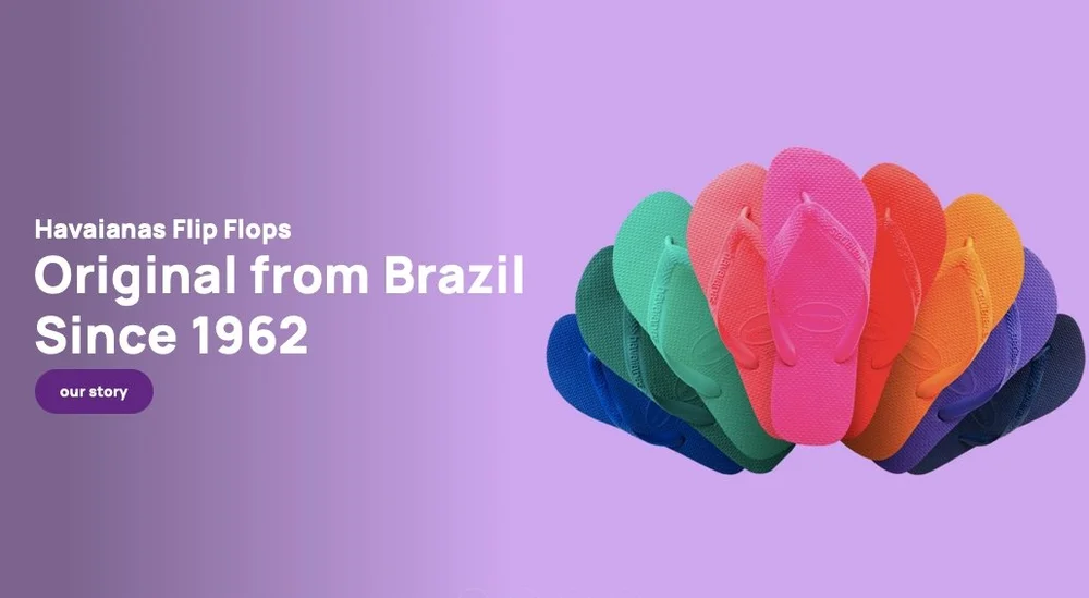 From US Website Front Page: Highlighting Brazilian origins