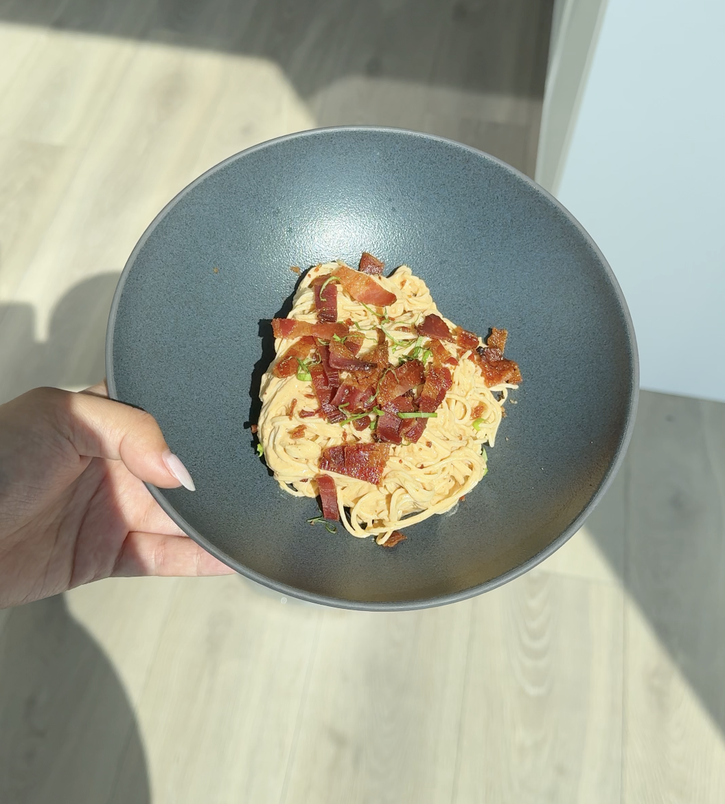Creamy Sun Dried Tomato Pesto (Vegan-Optional)