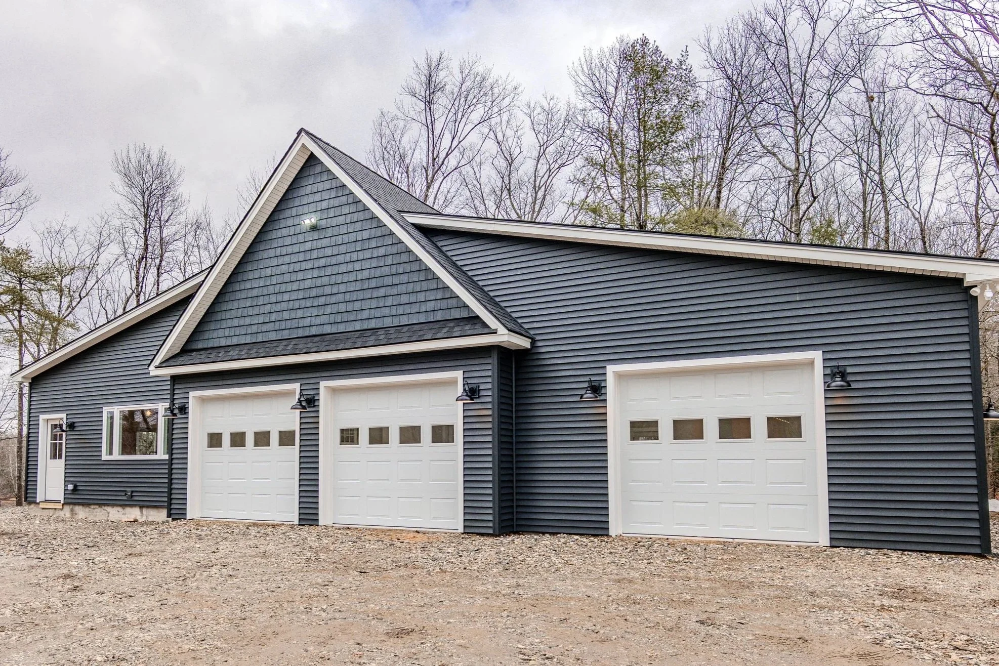 Barn-Style Home with Oversized Garage — Litchfield, Maine