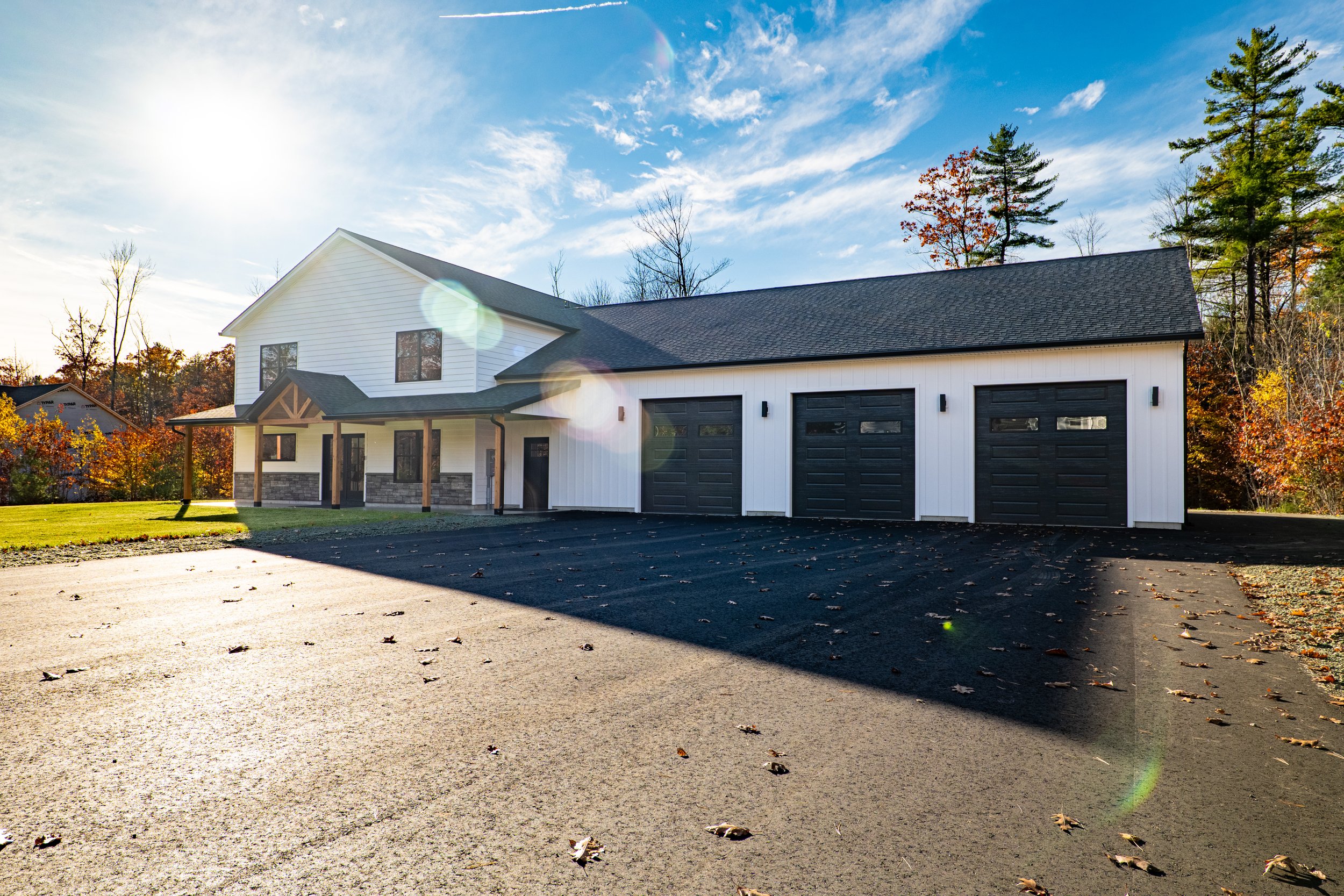 Custom home built by Riverstone Builders