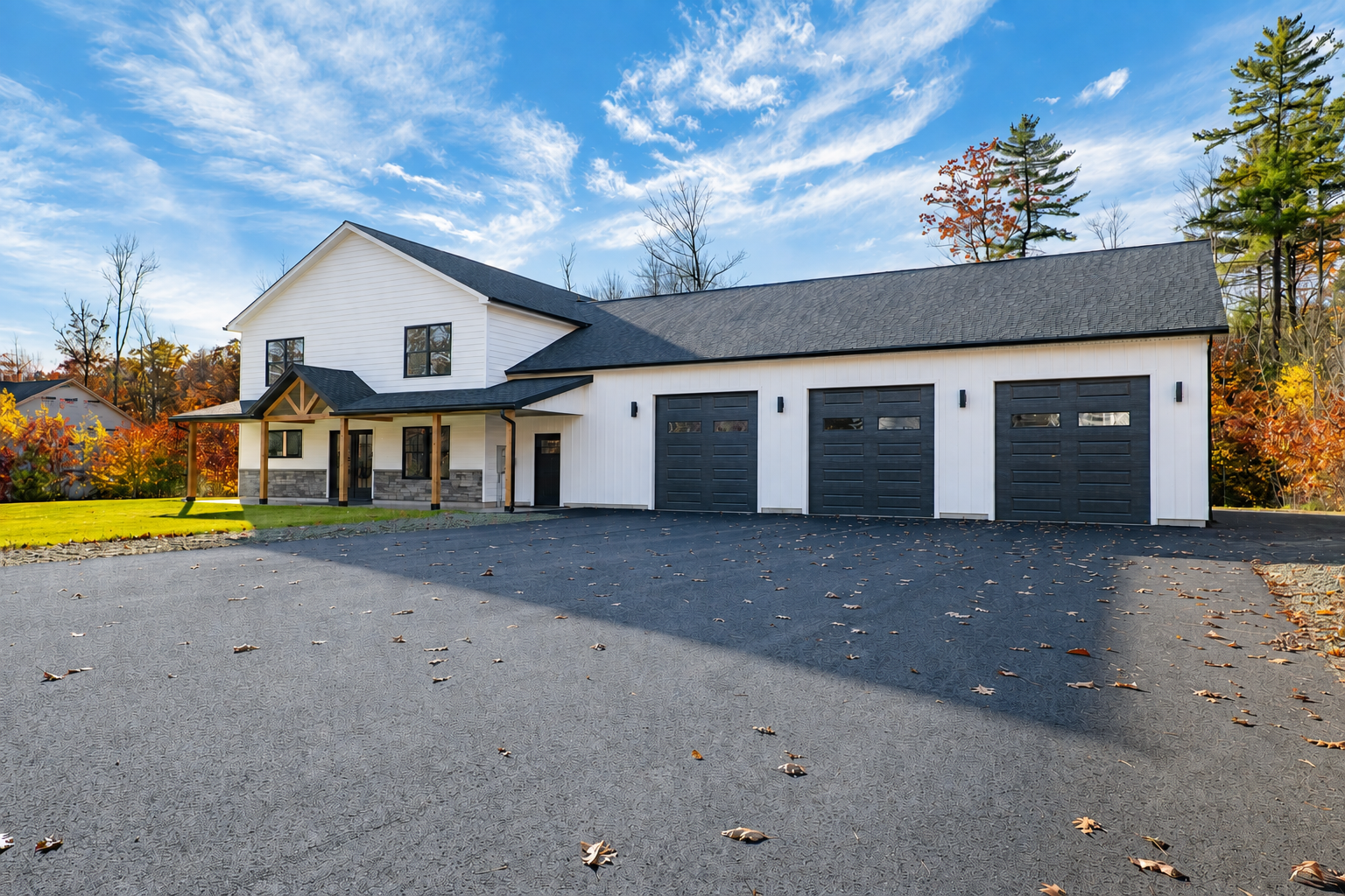 Barndominium-Inspired Two-Story — West Gardiner, Maine