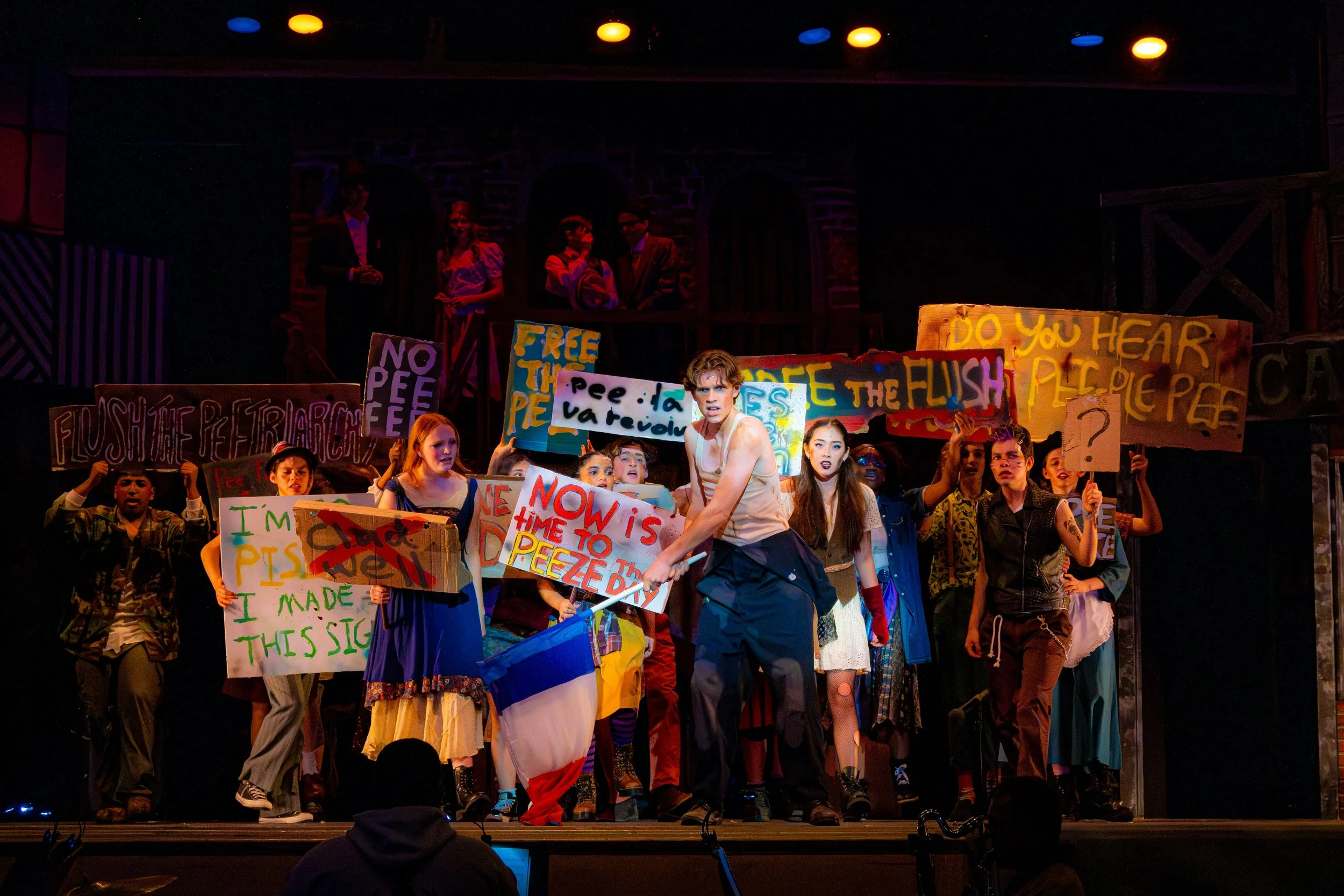 Carter Norton as Bobby Strong (Urinetown)