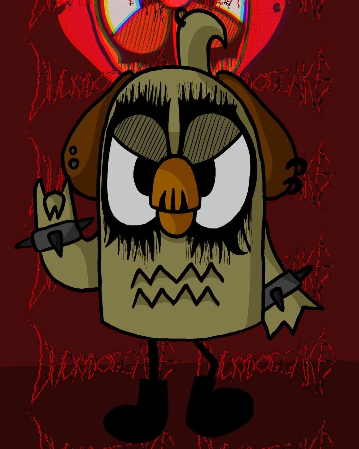 BR&Uuml;TAL DOG CAKE 🤘
#cartoon #metalhead #blackmetalart #freecomic #comics #metalart #duck #art #webcomic #indiecomic #indiecomics #duckydogcake #comic