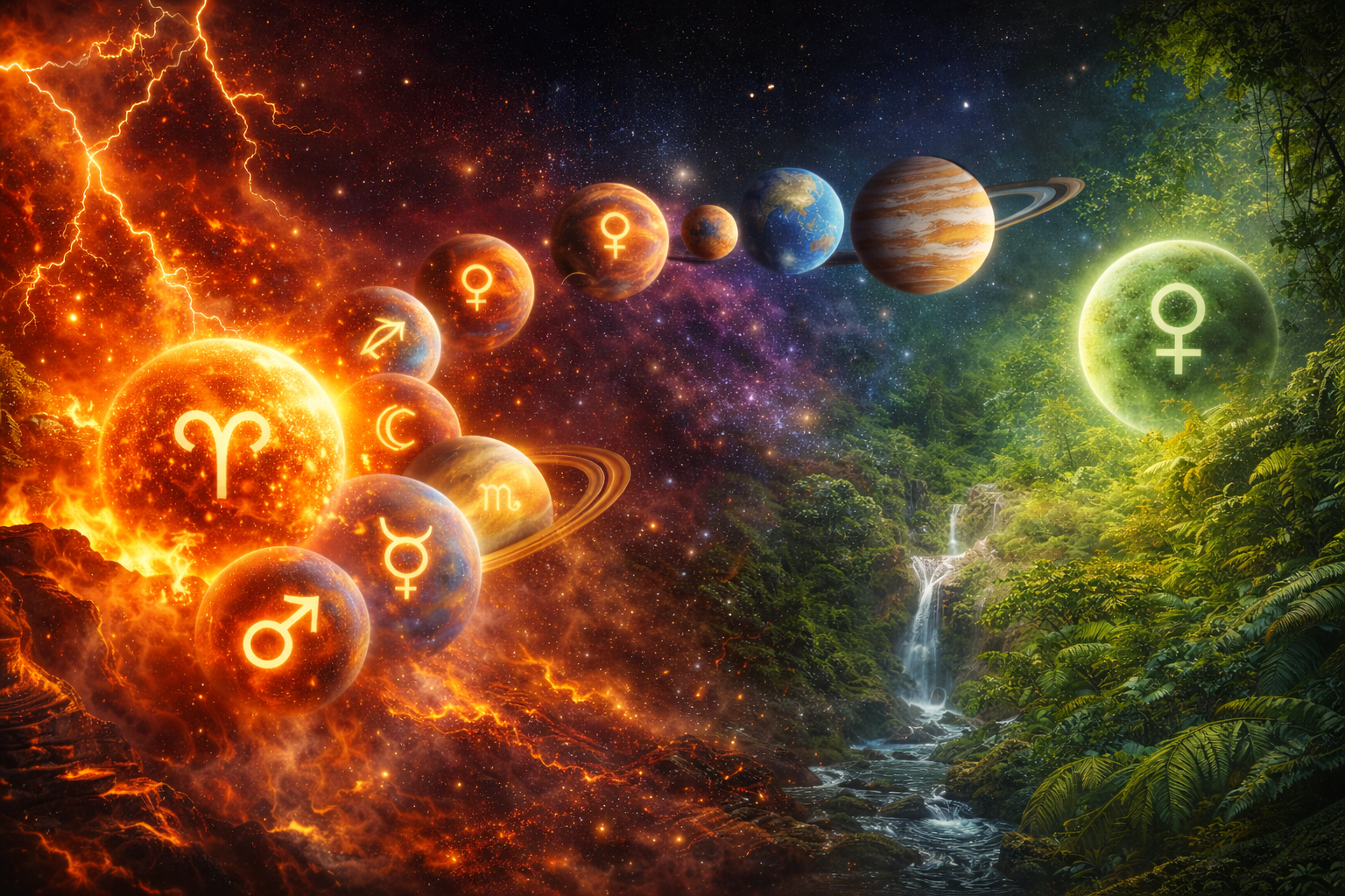 The Healed Warrior’s Reset: Navigating the Aries Stellium and the Journey to Taurus