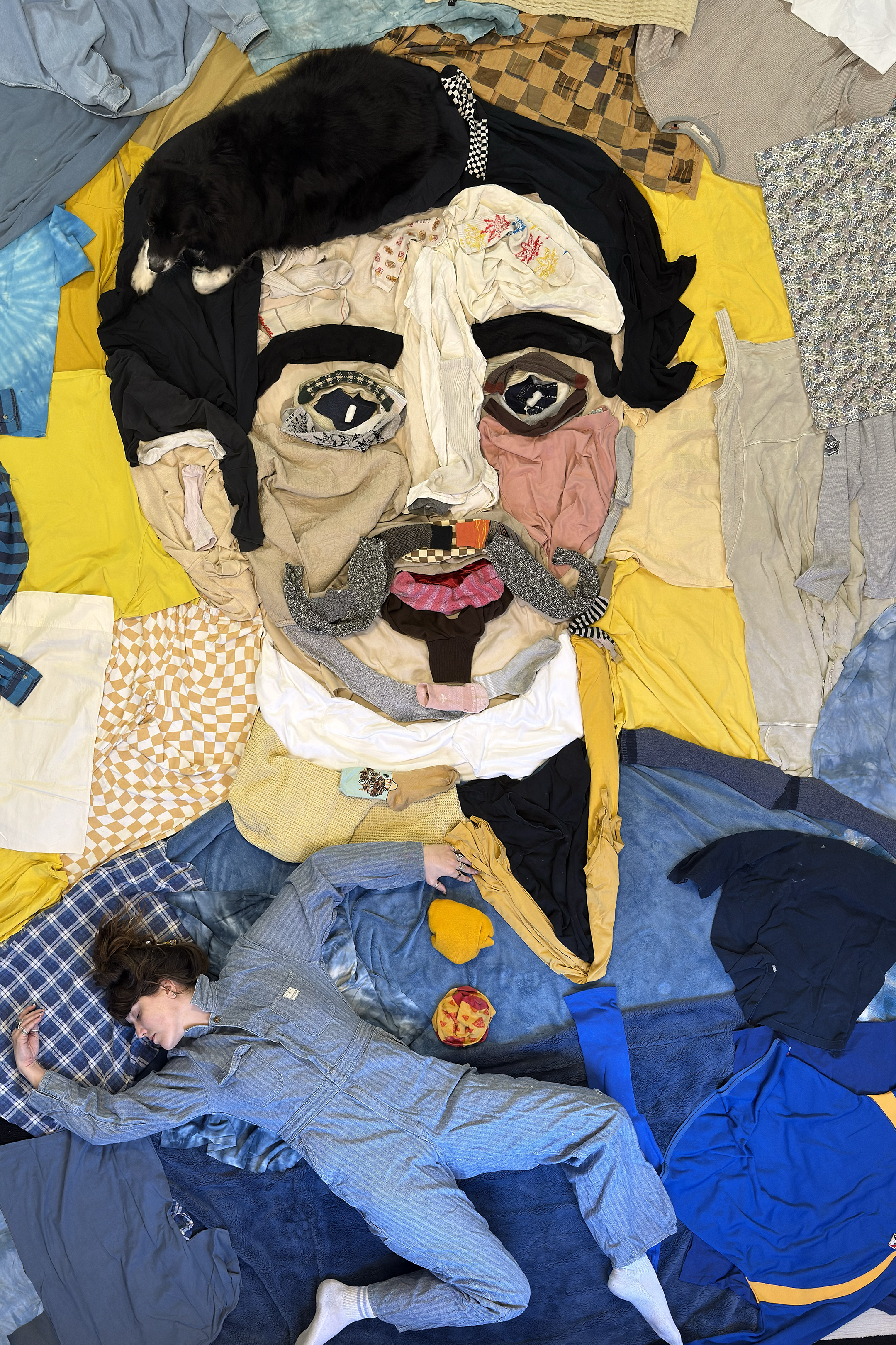 Portrait of a Man, 2026. 

After: Portrait of a Man (Monsieur Charpentier), c. 1879. Pierre-Auguste Renoir