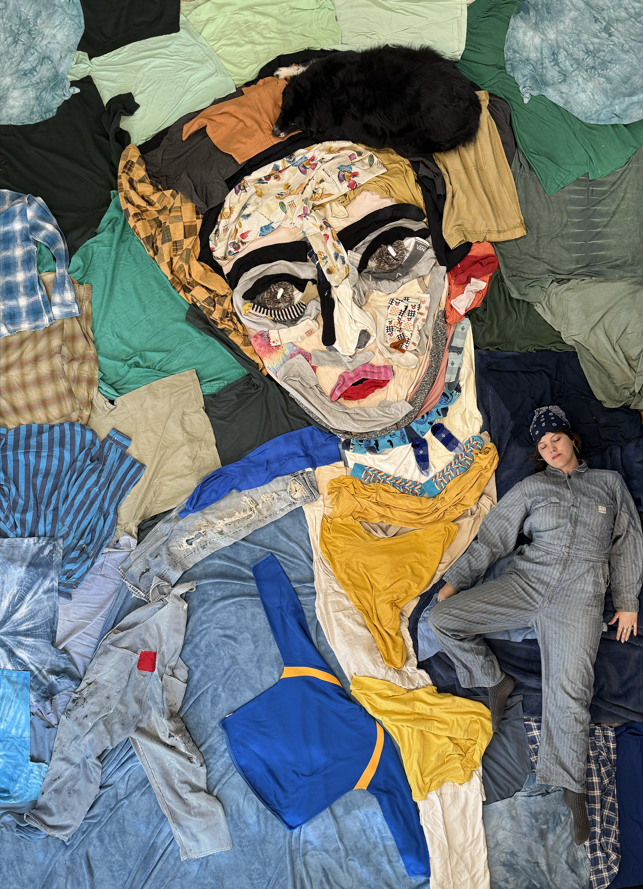 Portrait of a Woman, 2026

After: Portrait of Mrs. [Olga] von Hartmann (Bildnis Frau von Hartmann), 1910–11, Gabriele Münter, Milwaukee Art Museum

© Artists Rights Society (ARS) (https://arsny.com/licensing-requests/), New York / VG Bild-Kunst, Bonn