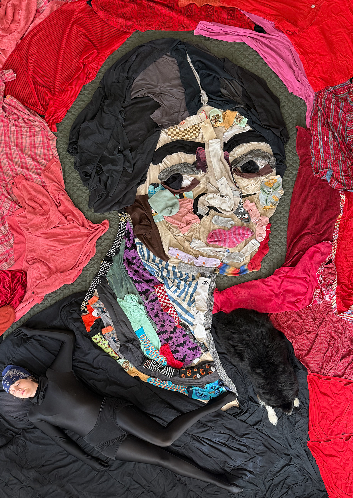 Portrait of Suzanne, 2025. 

After: Self-Portrait, 1916, Suzanne Valadon @ private collection.
