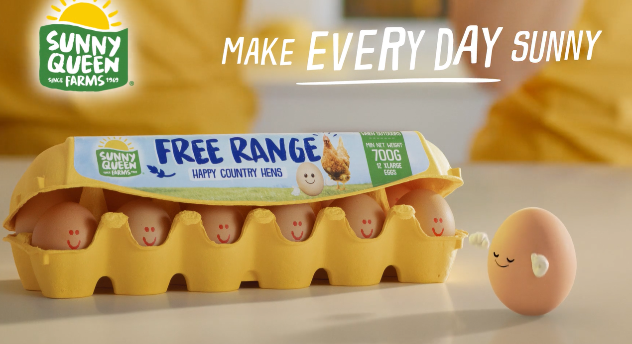 sunny queen eggs - a dozen reasons to dance